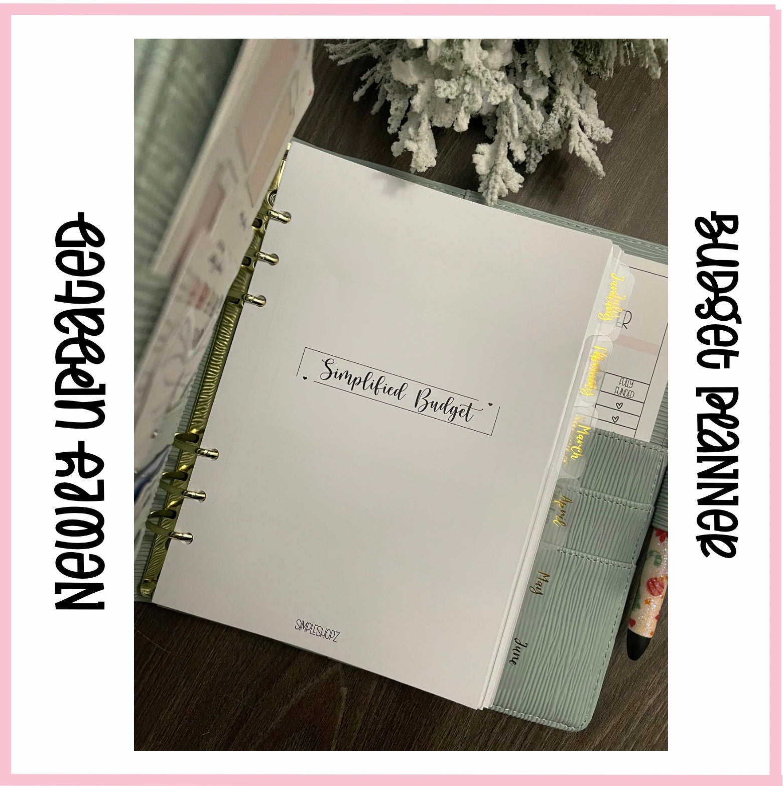 A5 Monthly Budget Planner Inserts – The Daizy Chain