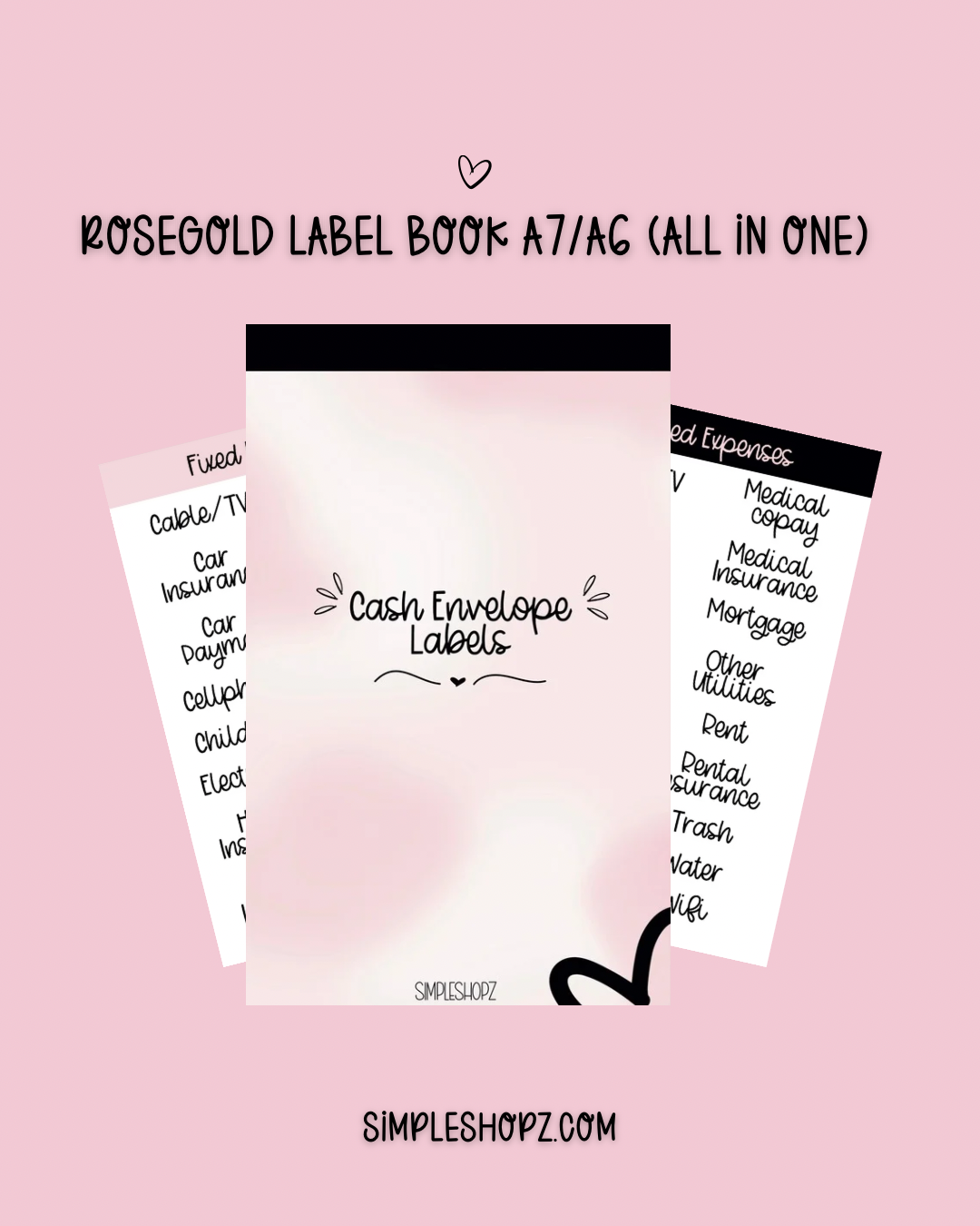 Labels for A6/A7 Envelopes