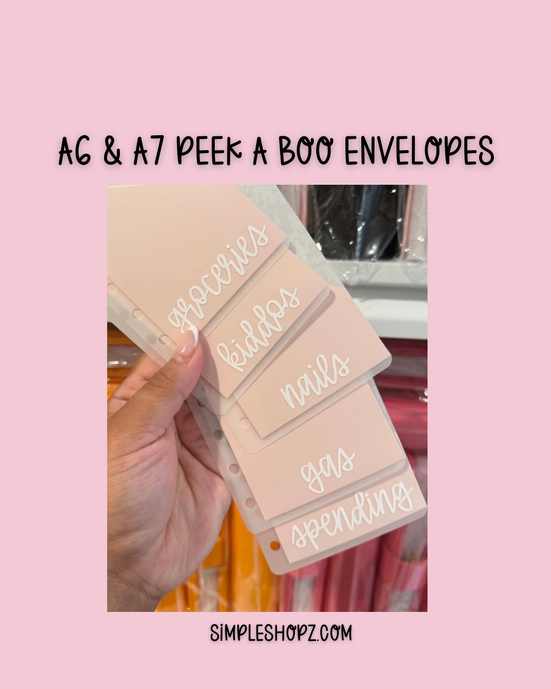 Customizable Peek a Boo Envelopes with Dashboard & Pumpkin Insert (Handmade)