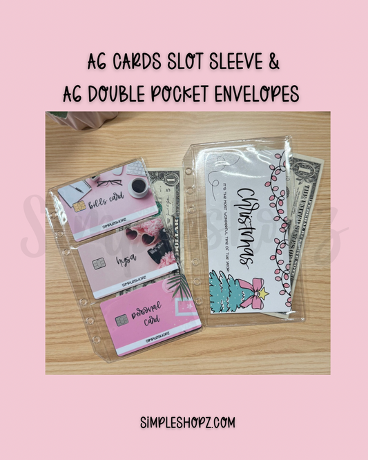 NEW! Clear Envelopes (2 Options) Sold Individually