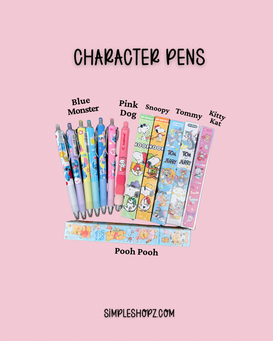 Character Pens