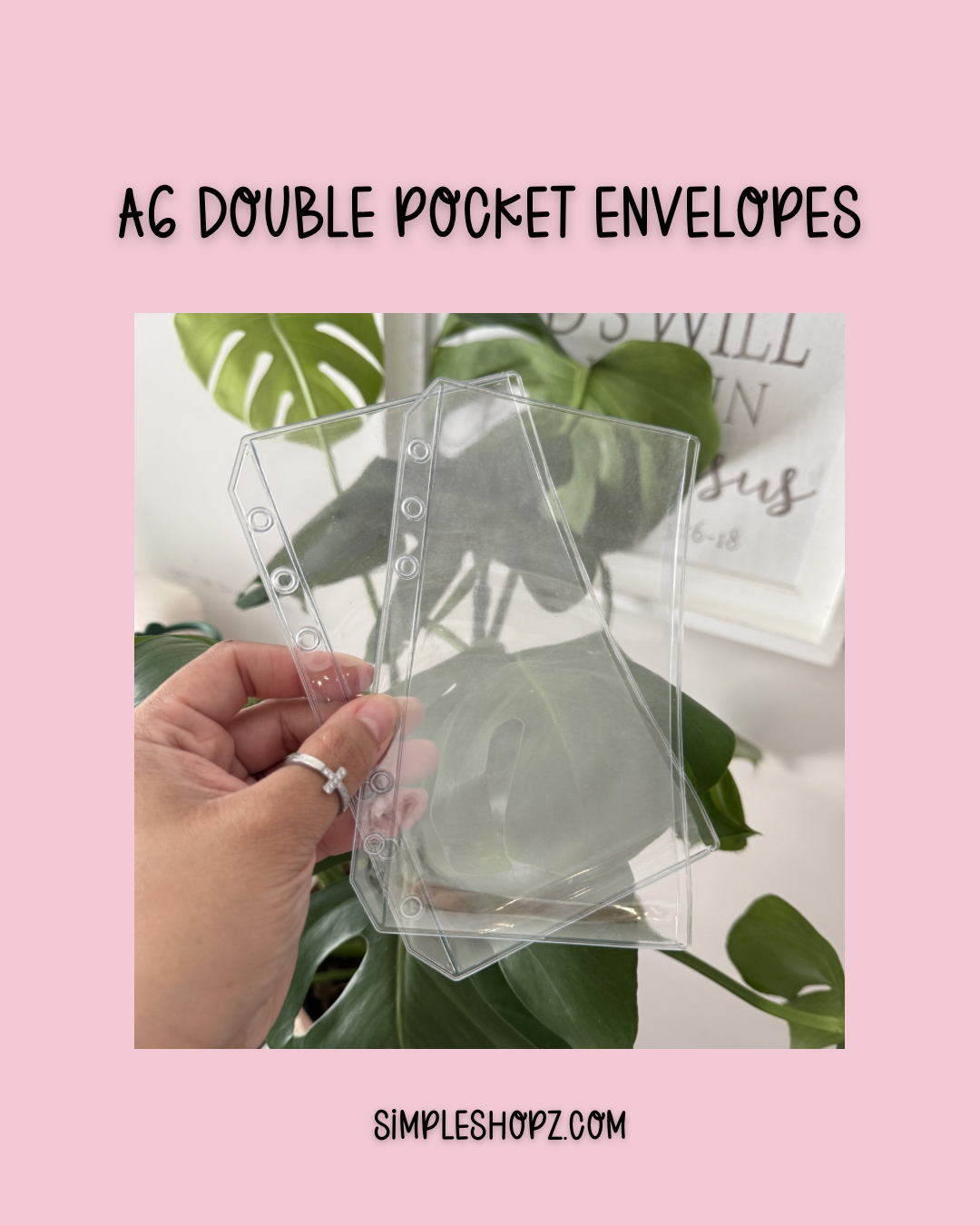 A6/A5 Clear Envelopes (3 Options)