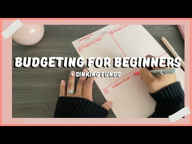 Load video: Budgeting for Beginners