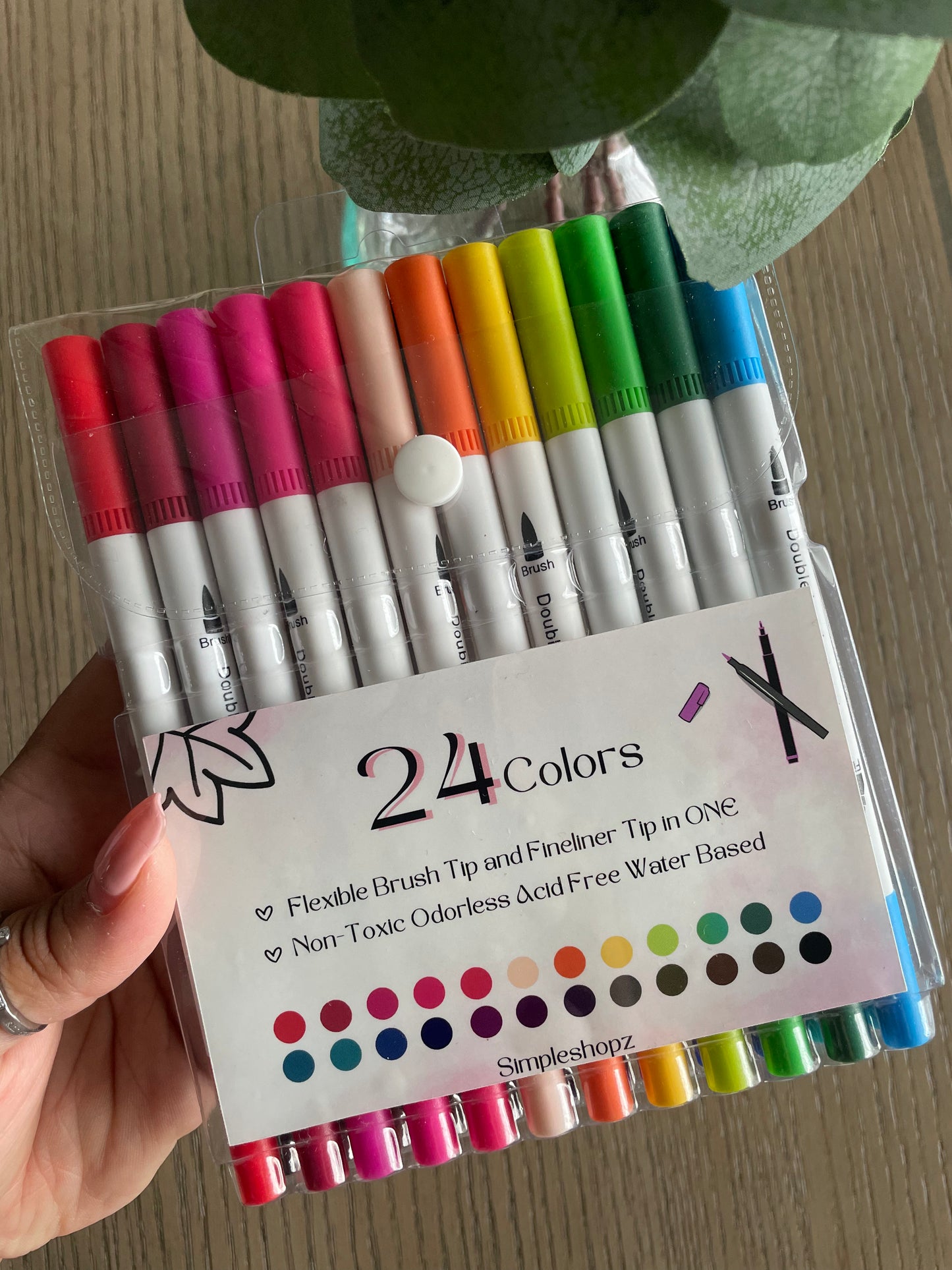 New! 24 colors Markers