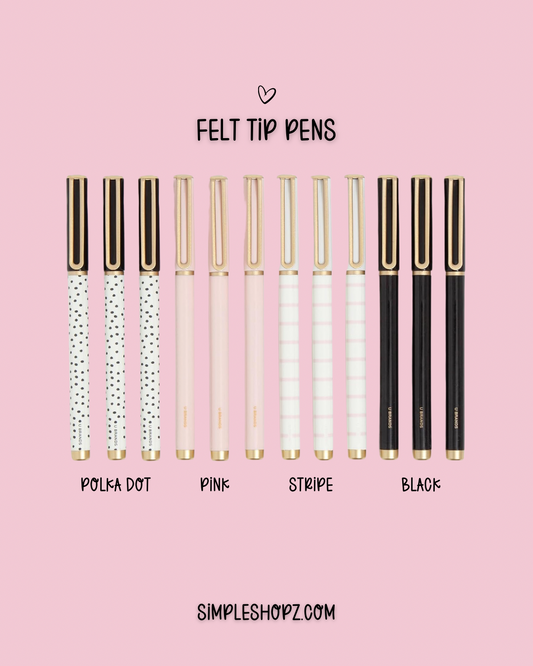 Felt Tip Pen (Sold Individually)
