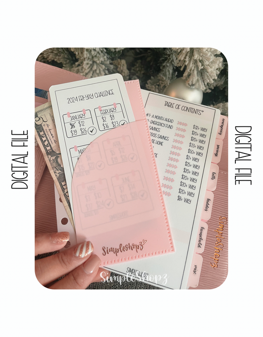 Instant Download (No physical item) 2024 FriYay Challenge