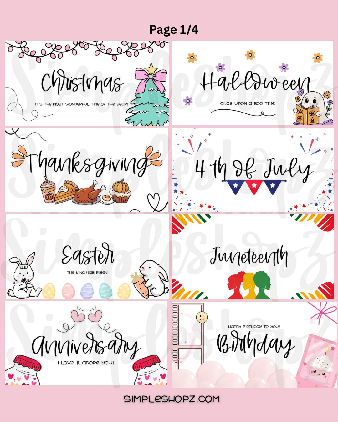 New! Handmade Holiday Envelopes