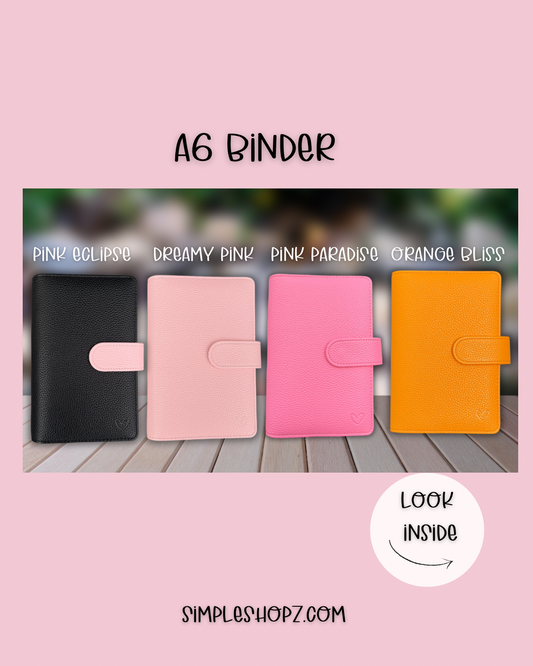 A6 Binders Only