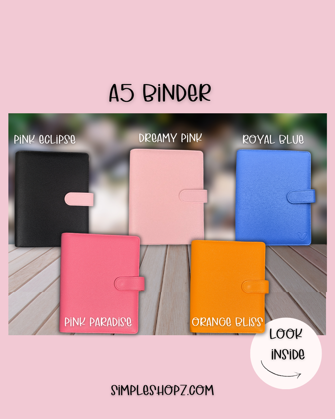 A5 Binders Only