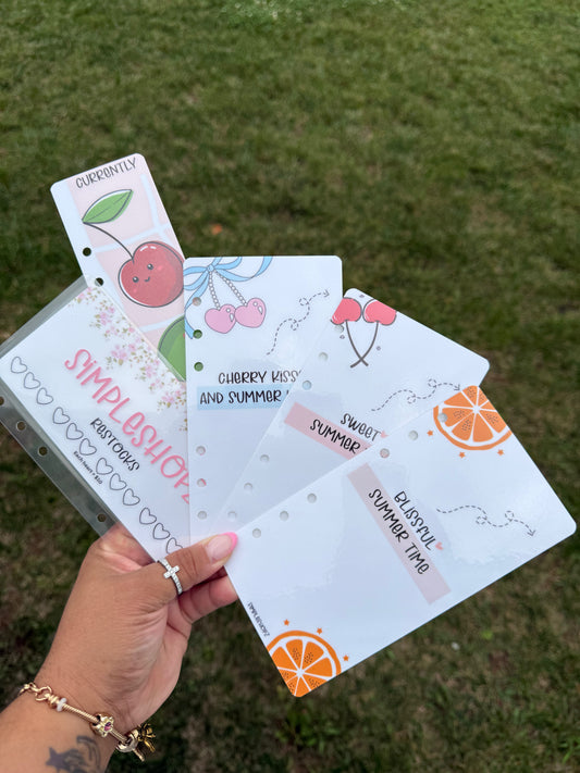 Handmade- Dashboards & SS Envelope with tracker