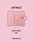 Slim Wallet (No Rings)