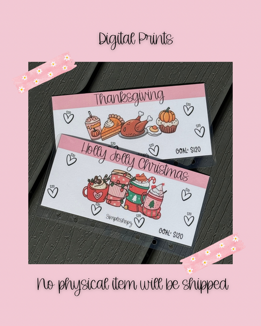 DIGITAL Christmas/Thanksgiving Challenge