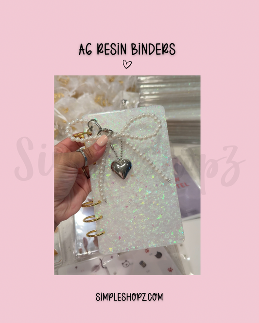🔔Resin A6 Binder (available now)